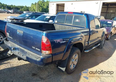 2008 Toyota Tacoma Base V6 из США, поврежденный, VIN 5TEUU42N98Z486275